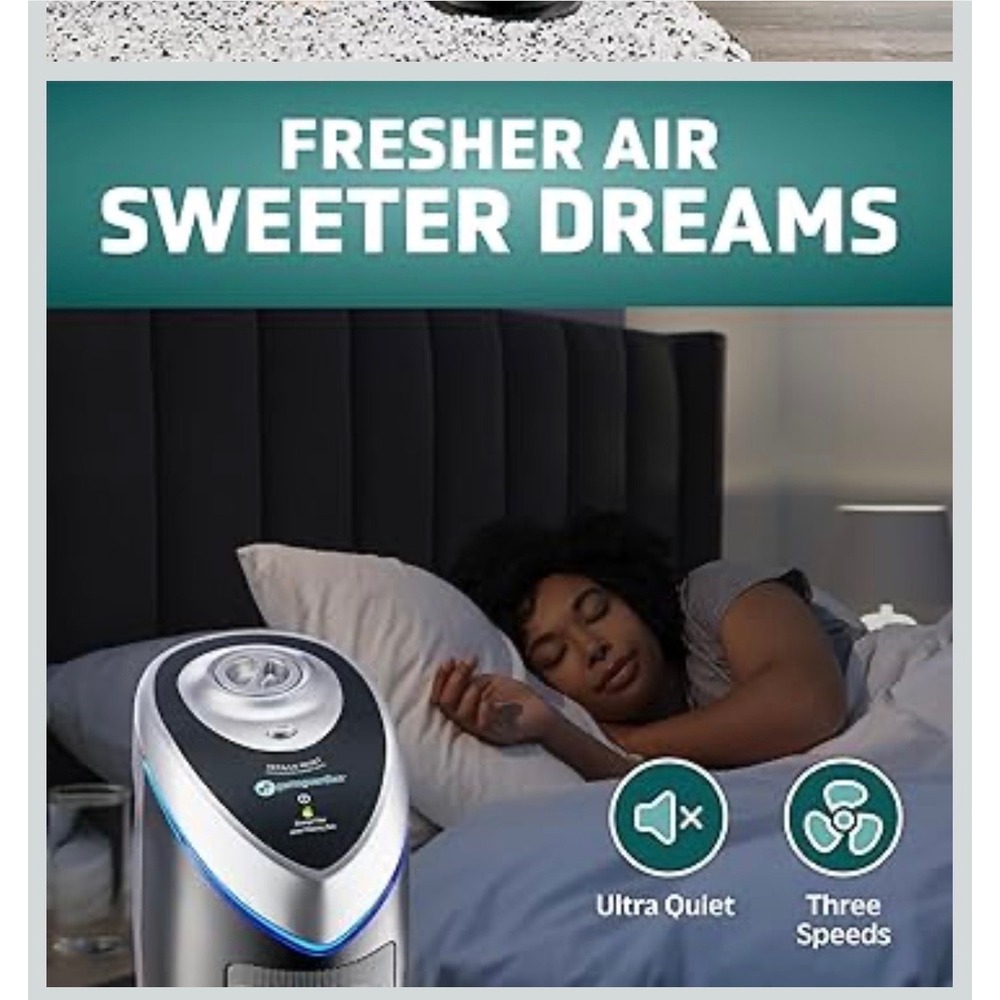 GermGuardian HEPA Air Purifier - Large Room Air Purifier for Bedroom, Office - Picture 5 of 7